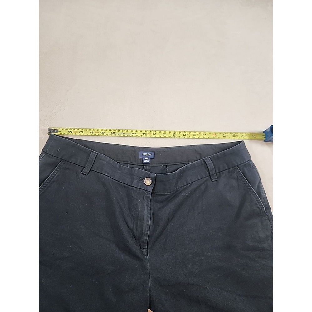 Ladies J. Crew Re-Imaged Black Shorts Size 16 w/6" Inseam - Picture 6 of 9